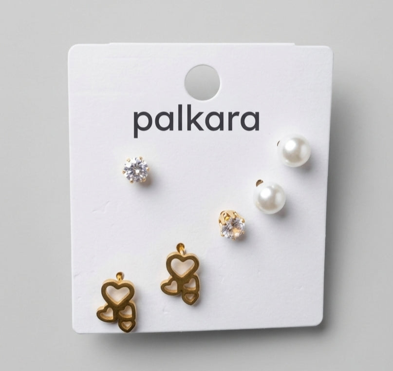 Heart shap earrings