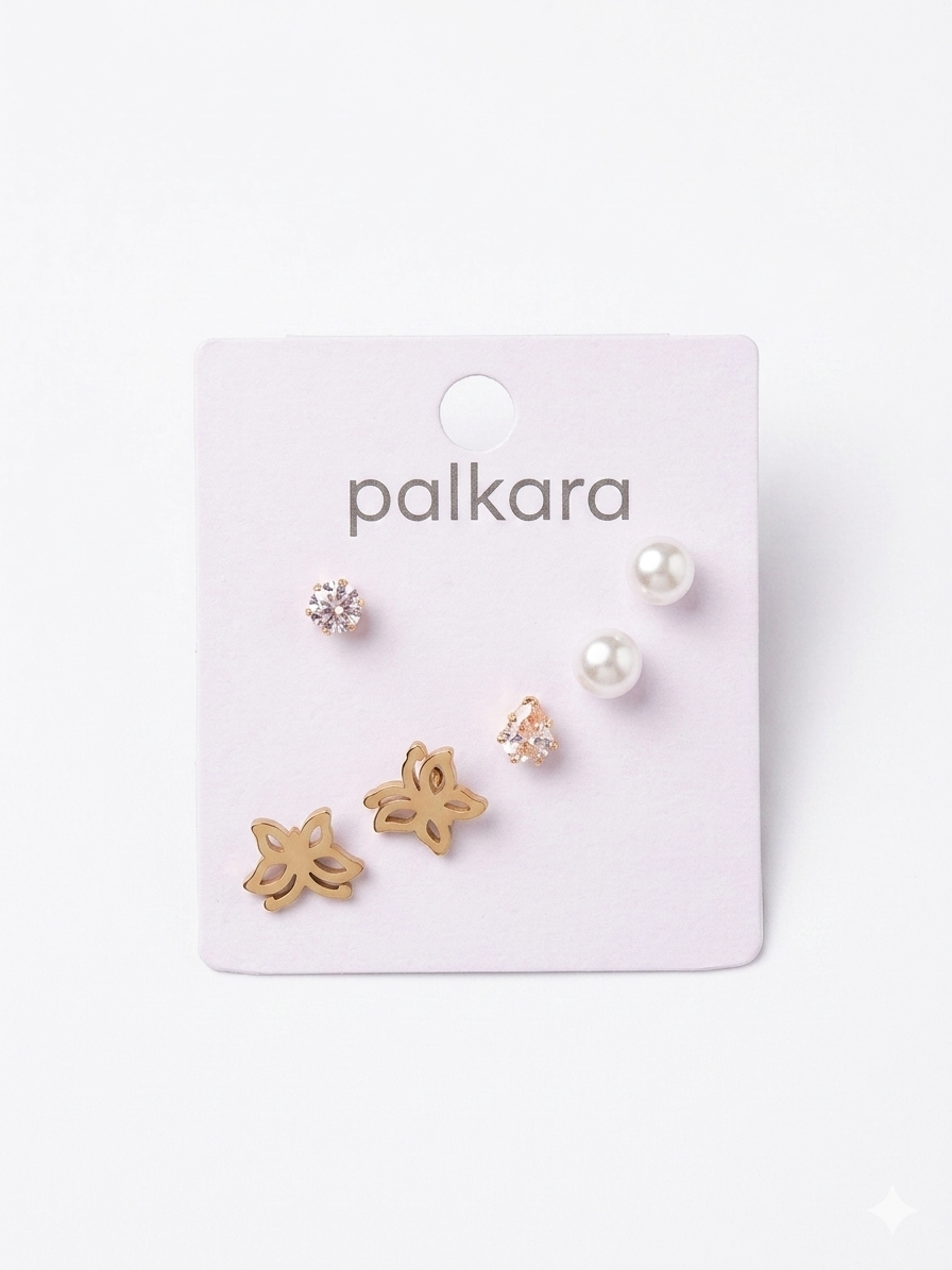 Designing butterfly earrings