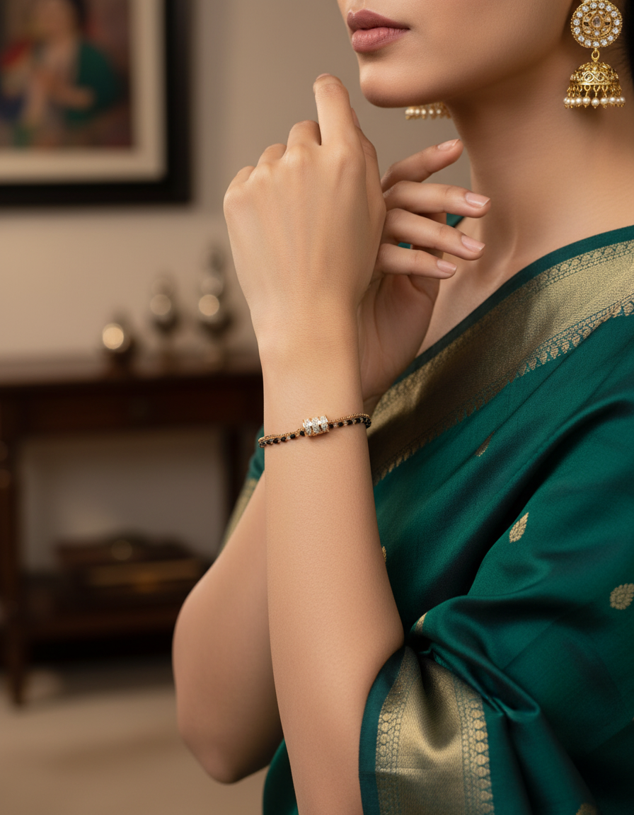 Daily wear bracelet mangalsutra
