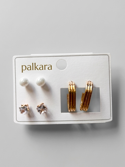 Square shape earrings