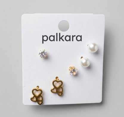 Heart shap earrings