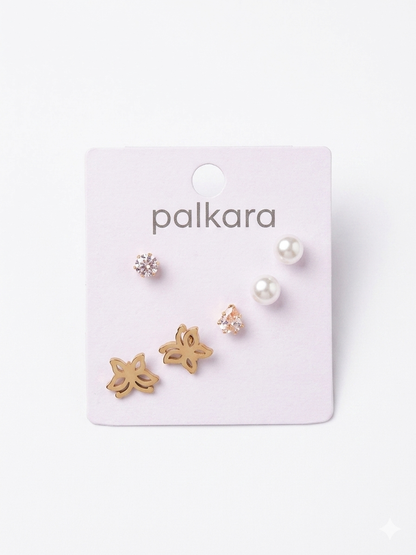 Designing butterfly earrings