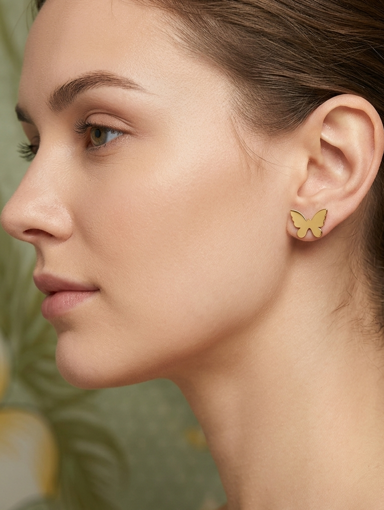 Simply butterfly earrings